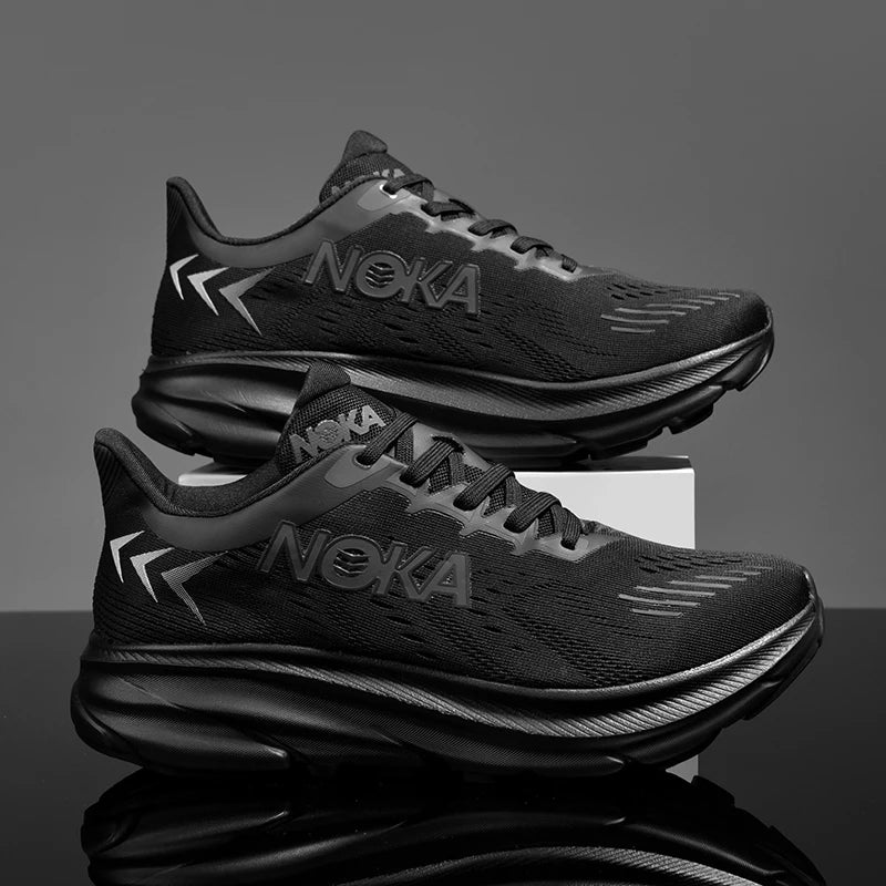 New Fashion Men Light Running Shoes Cushion Training Shoes Lightweight Wear-Resistant Sneakers