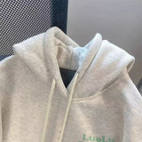 Women’s Oversized American Print Hoodie