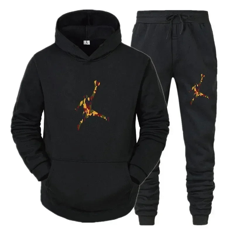 Men’s Urban Active Jogger Set | Premium Hoodie & Warm Pants