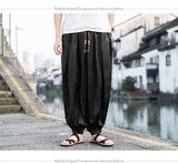 Men’s Ice Silk Dragon Jacquard Bloomers