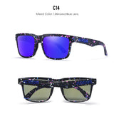 KDEAM Men's Polarized Sunglasses Square Casual Outdoors Sun Glasses Women Unisex Sunglass For Couple With New Package