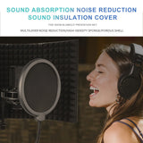 G-MARK 5 Panel Vocal Isolation Shield for Studio Recording