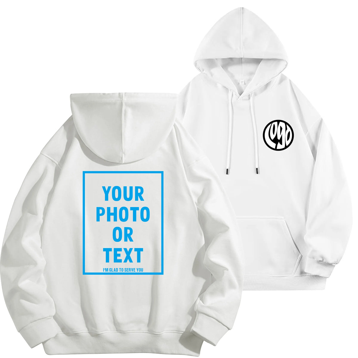 Men's Heavyweight Cotton Pullover Hoodie