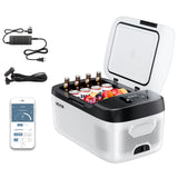 Succebuy 15-55L Portable Cooler Electric Compressor 12V/24V DC 110-240V AC Freezer Refrigerator for Home