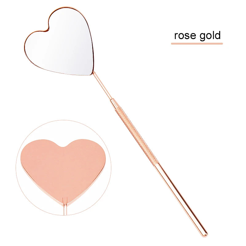 Moon-Shaped Eyelash Extension Mirror