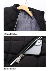 DIMUSI Men's Thermal Fleece Windbreaker Jacket