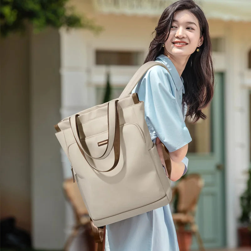 GOLF Backpack for Women Convertible Shoulder Bag Ladies Aesthetic School Backpack with 15.6" Laptop Compartments Secret Pocket