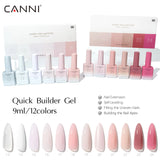 CANNI Quick Builder Gel Polish – HEMA/TPO Free, UV/LED