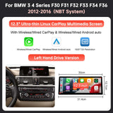12.3" BMW F30/F36 CarPlay & Android Auto Screen Upgrade