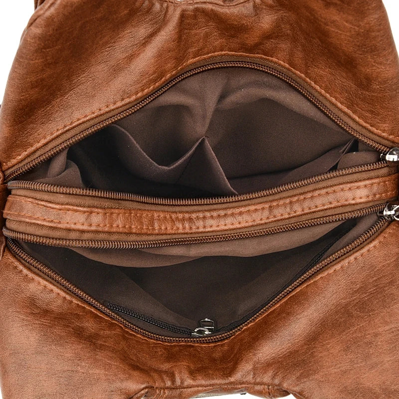 Luxury Soft PU Leather Women's Shoulder Bag