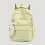 New Female High Capacity Waterproof College Backpack With Lace Pendant Trendy Women Laptop School Bags Cute Girl Travel Book Bag