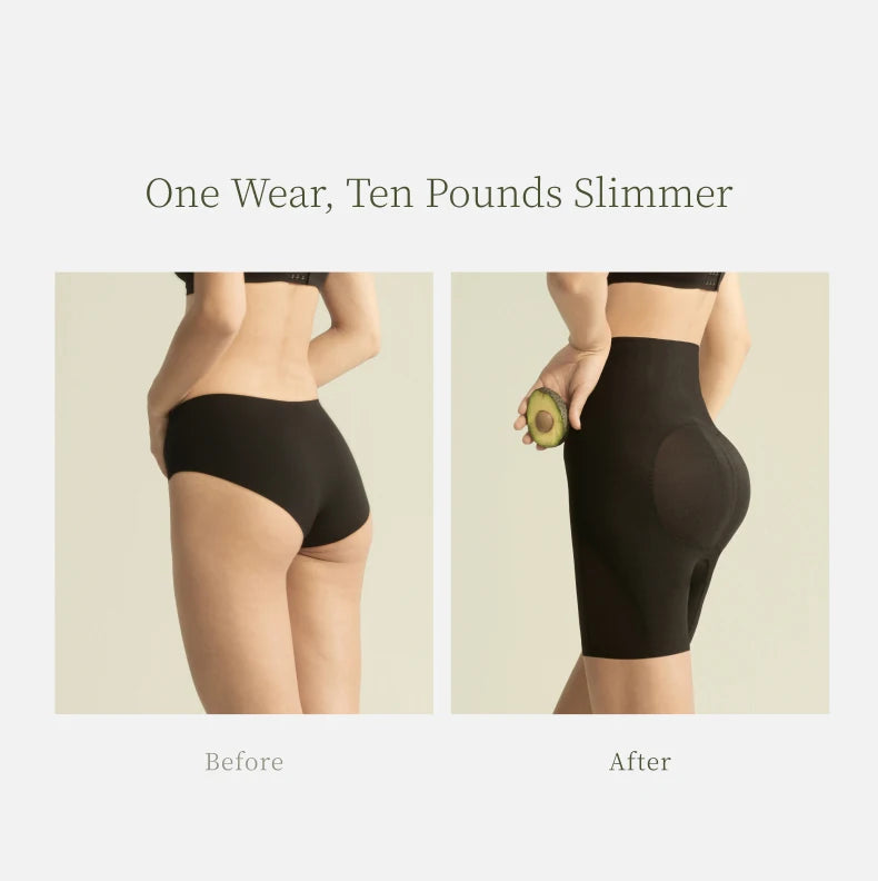 Seamless High Waist 3D Butt-Lifting Shapewear Shorts