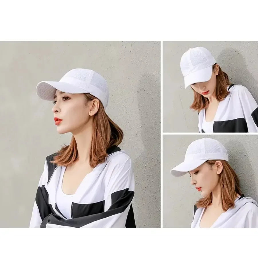 Breathable Mesh Baseball Cap – Summer Sports Hat