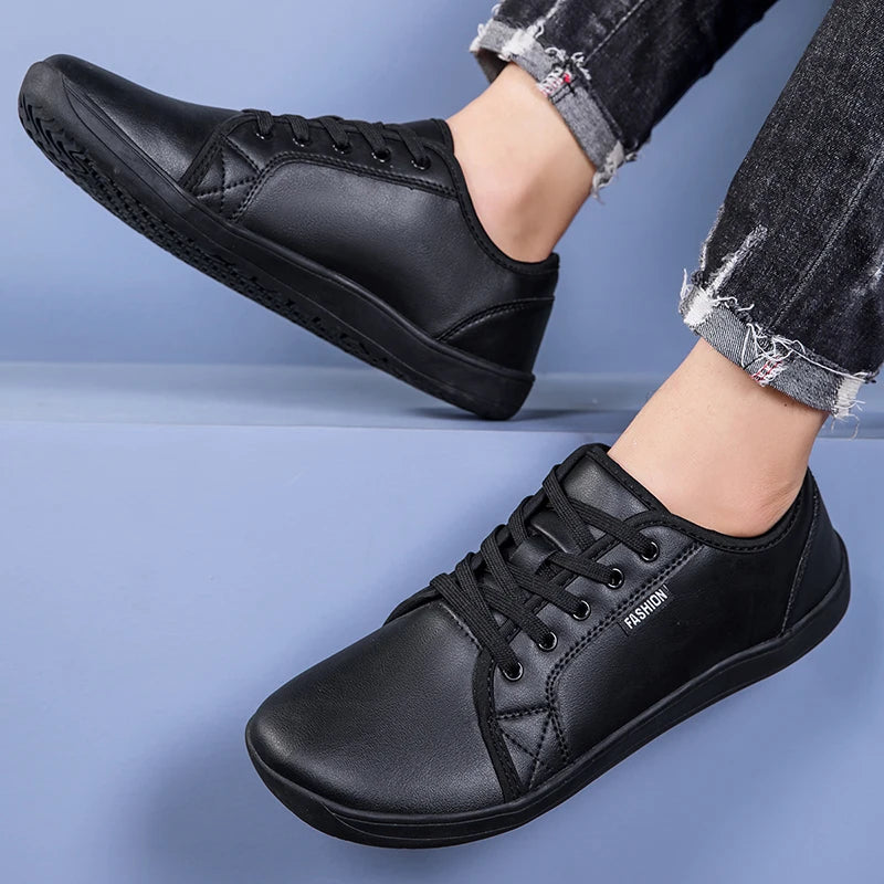 Wide Version Barefoot Shoes Suitable for Both Men and Women Fast Shipping Black Walking Shoes Lightweight Soft Soled Flat Shoes