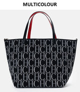 CH Ladies Brand Fashion Alphabet Print Large Capacity Handbag 2026 New Style Elegant Casual Travel High Quality Hand