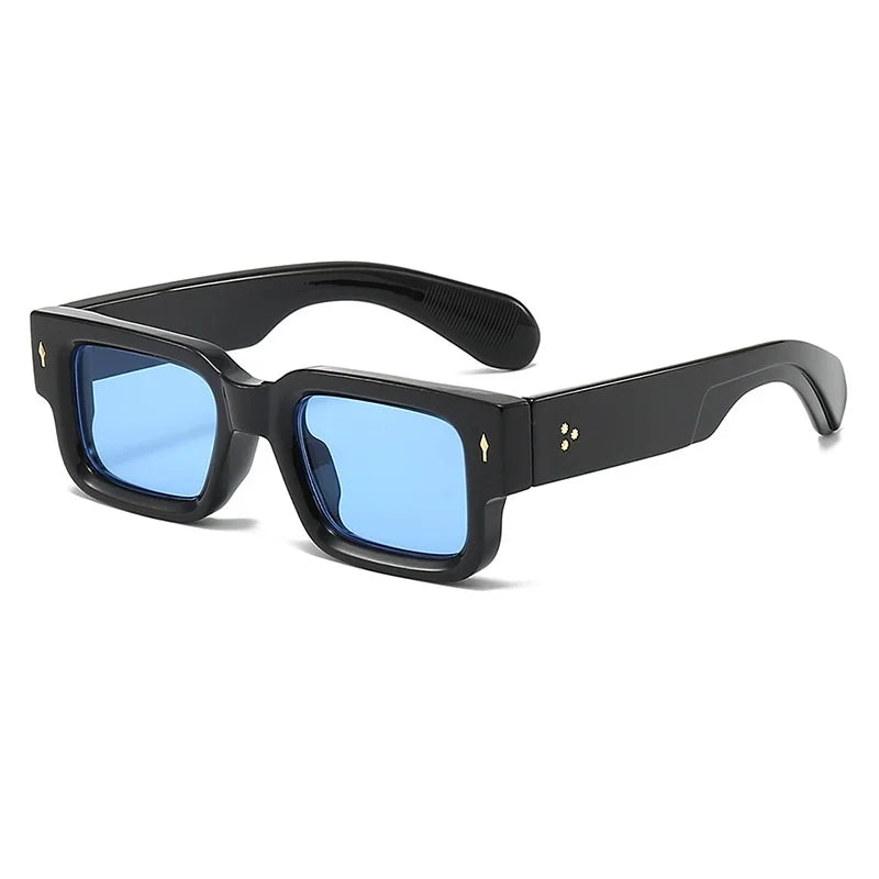 Retro Square Sunglasses – UV400 Luxury Shades