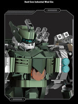1403pcs Large Mecha Warrior Building Blocks Set Battle Robots Action Figure Model Kits Adult Teens Assembled Toys Gifts For Boys