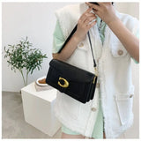 2-in-1 Underarm & Crossbody Square Bag Set