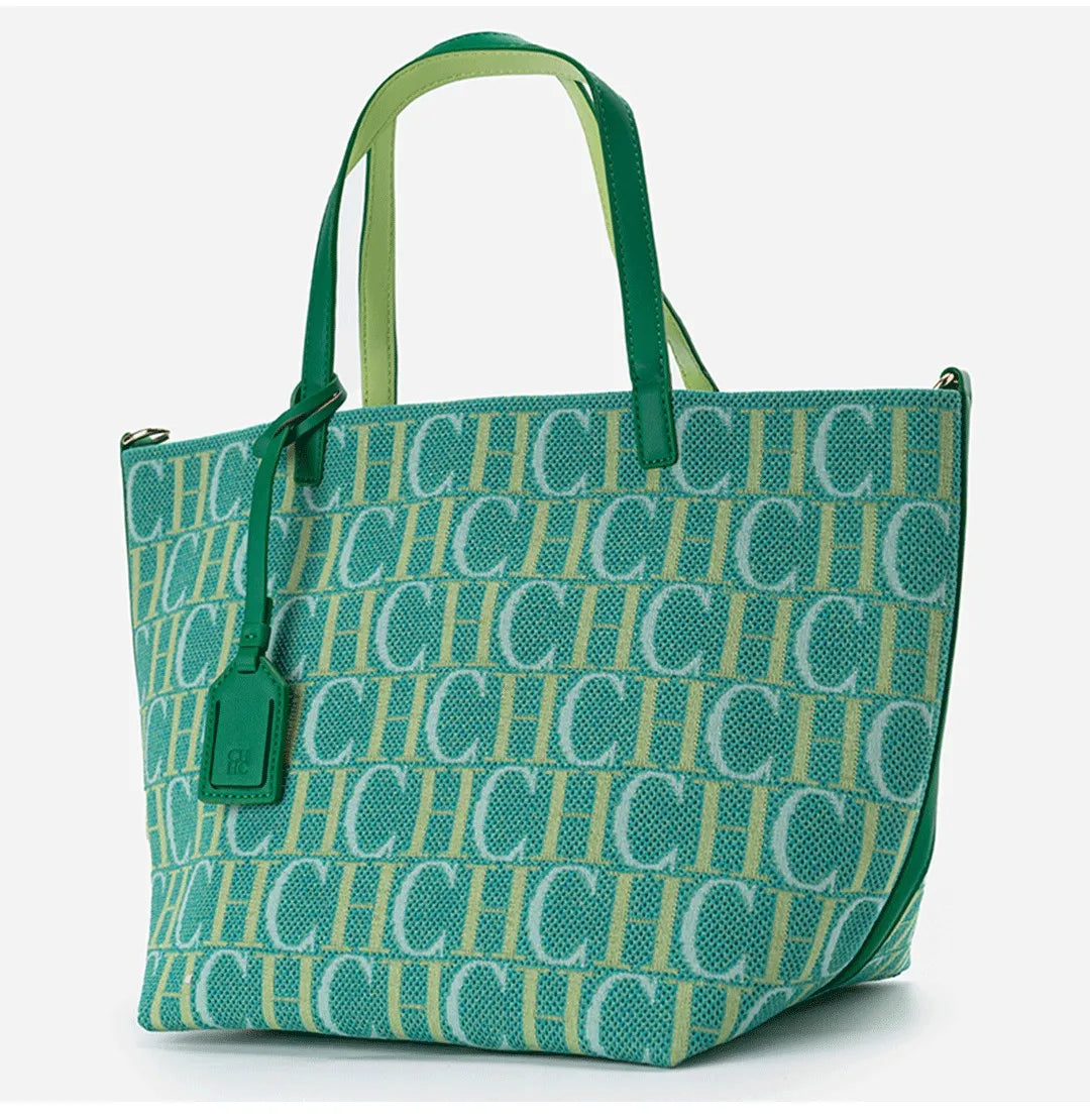 CH Ladies Brand Fashion Alphabet Print Large Capacity Handbag 2026 New Style Elegant Casual Travel High Quality Hand