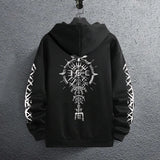 Men’s Classic Black Pullover Hoodie