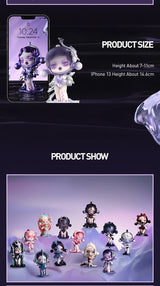 POP MART SKULLPANDA The Sound Series Blind Box Toys Kawaii Anime Blind Box Action Figure Surprise Mystery Box Dolls Girls Gift