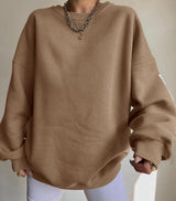 Women's Y2K Letter Print Relaxed Sweatshirt