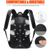 TANGCOOL Men Backpack Large Capacity 17 Inch Laptop Business Work Travel Backpack for Male Women Schoolbag