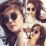 CAPONI Round Polarized Sunglasses for Women – CP1871