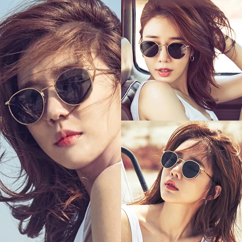 CAPONI Round Polarized Sunglasses for Women – CP1871