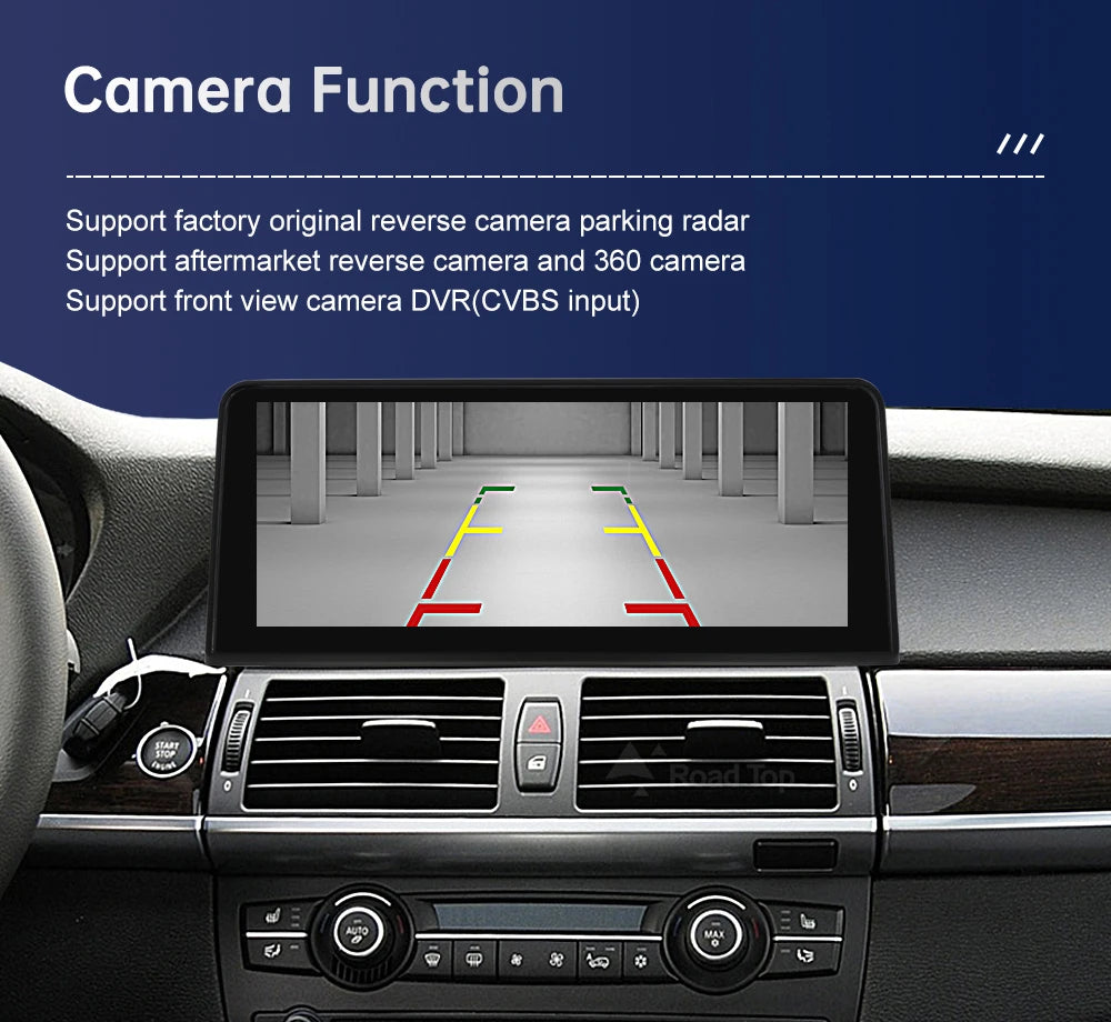 BMW X5 X6 Wireless CarPlay & Android Auto Screen