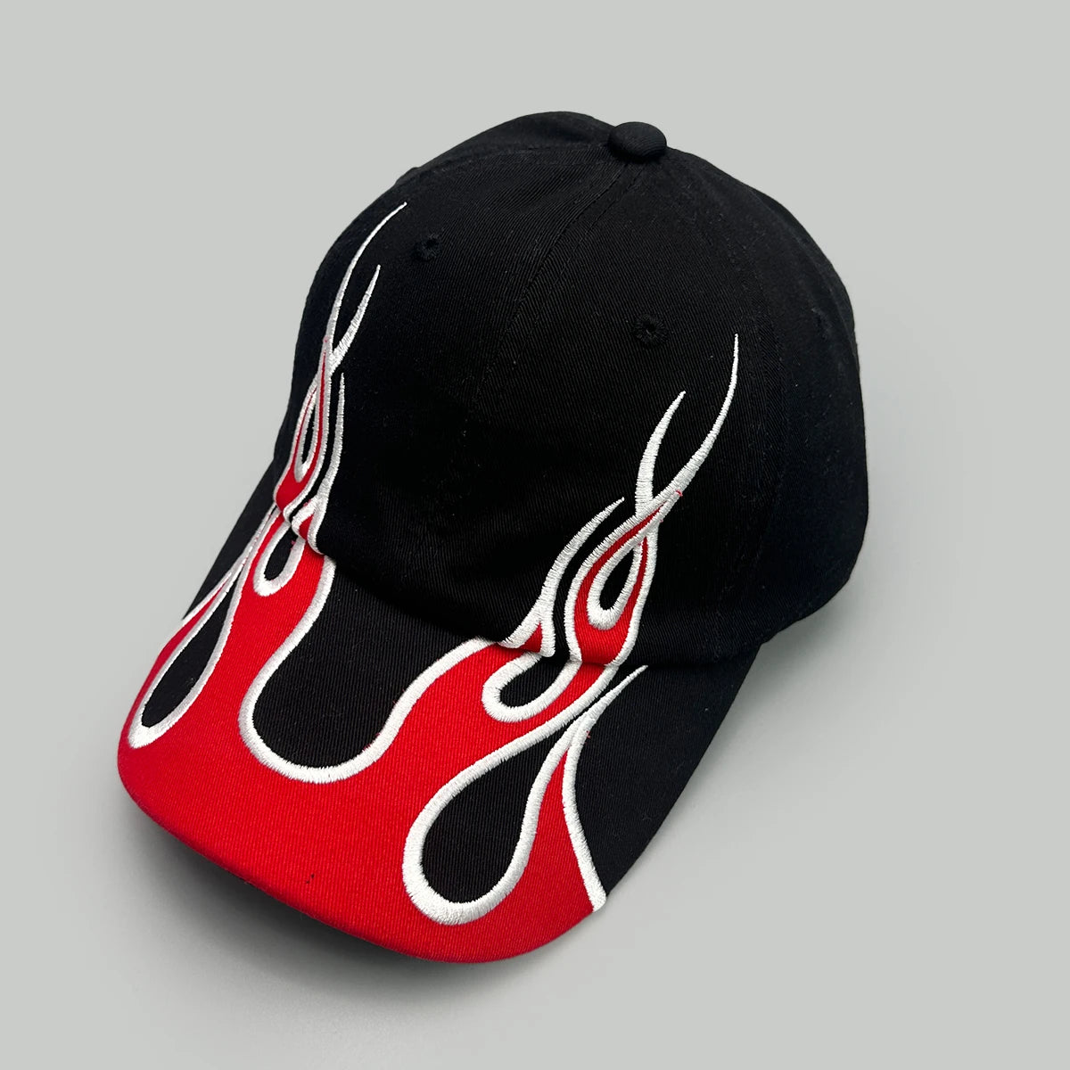 Flame Blade Embroidered Baseball Cap | Unisex