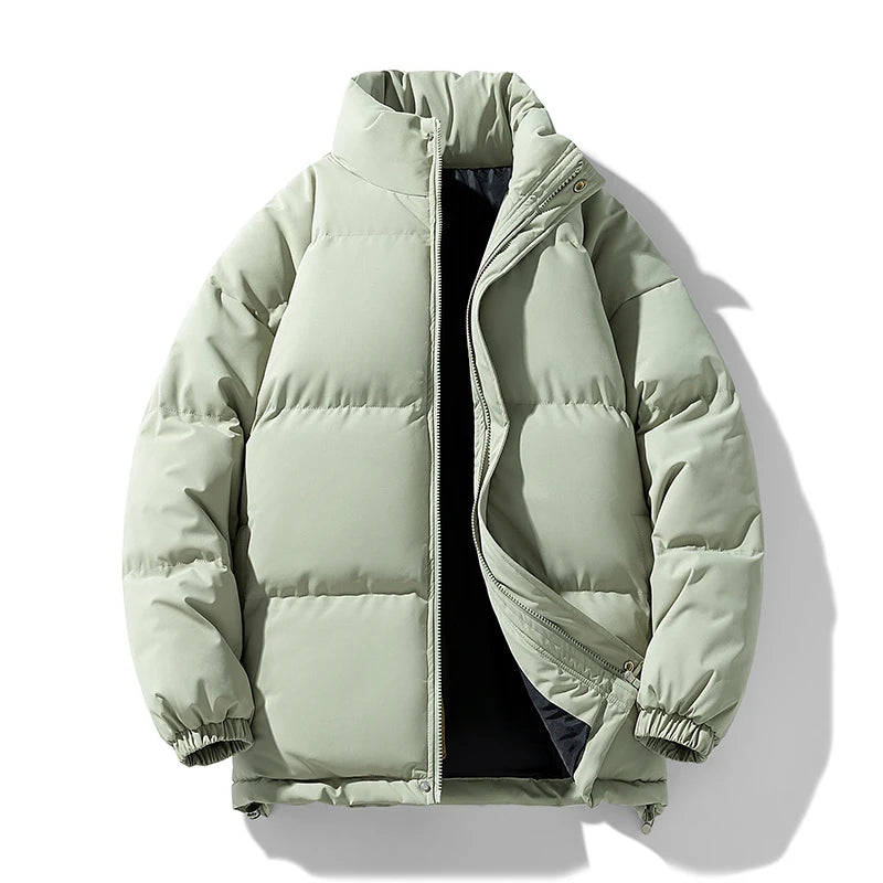 Men's Oversized Winter Parka – Thick Warm Padded Coat