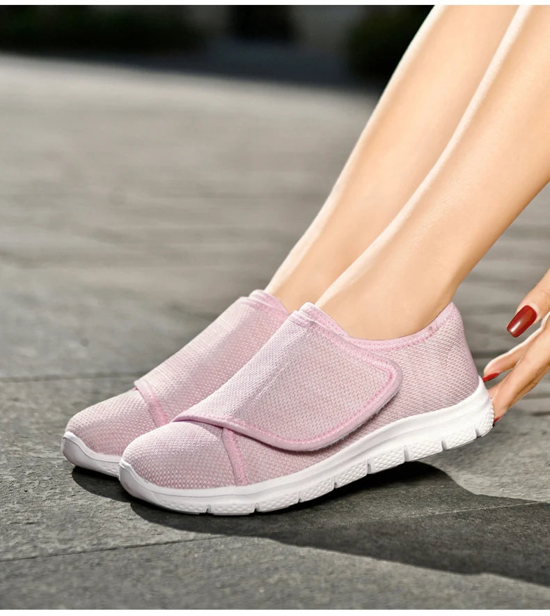 Wide-Fit Orthopedic Comfort Flats for Women