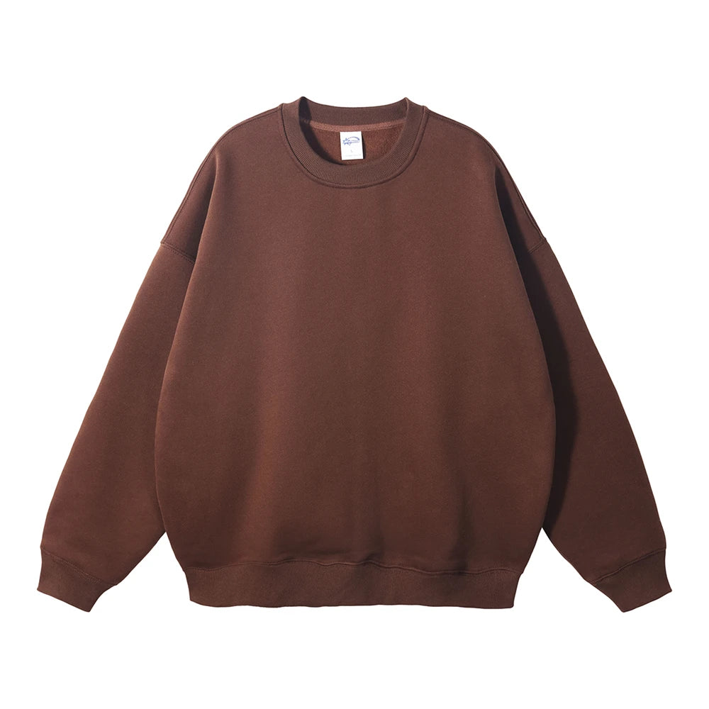 Men's 350gsm Fleece Crewneck Sweatshirt