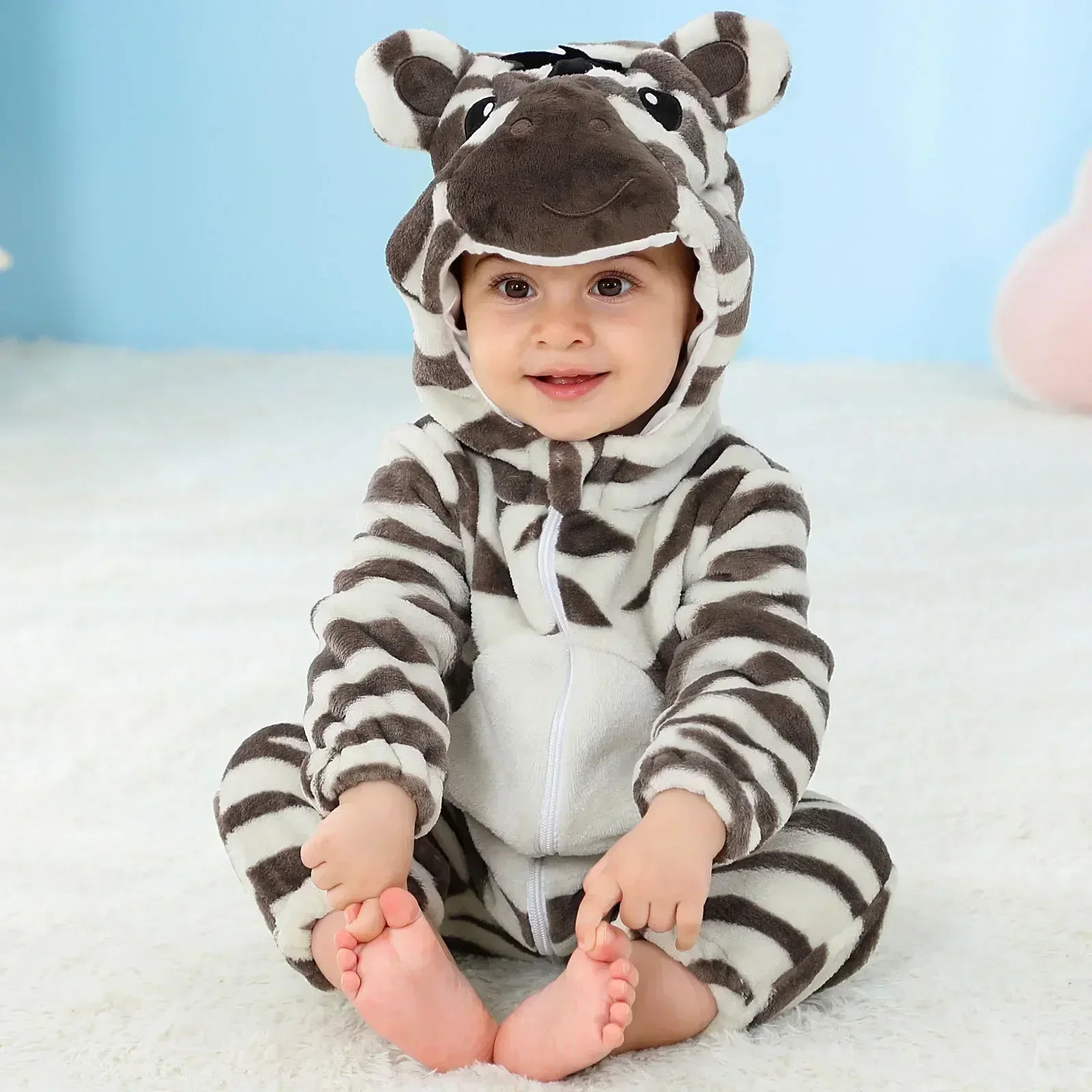 Cozy Lion King Baby Kigurumi Jumpsuit