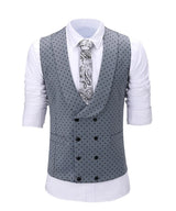 Men’s Slim Fit 3-Piece Patterned Suit