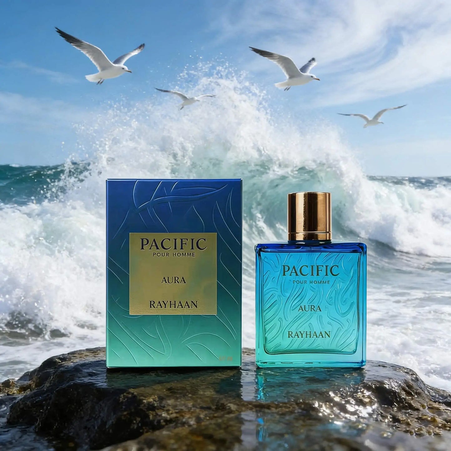 Rayhaan Pacific Halo – Ocean Breeze Unisex Eau de Parfum