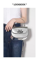 BAFELLI 2026 NEW WOMEN'S HANDBAG CAT EVENING PURSE LUXURY BRAND DESIGNER STYLE FASHION CASUAL CROSSBODAY LEATHER STYLISH