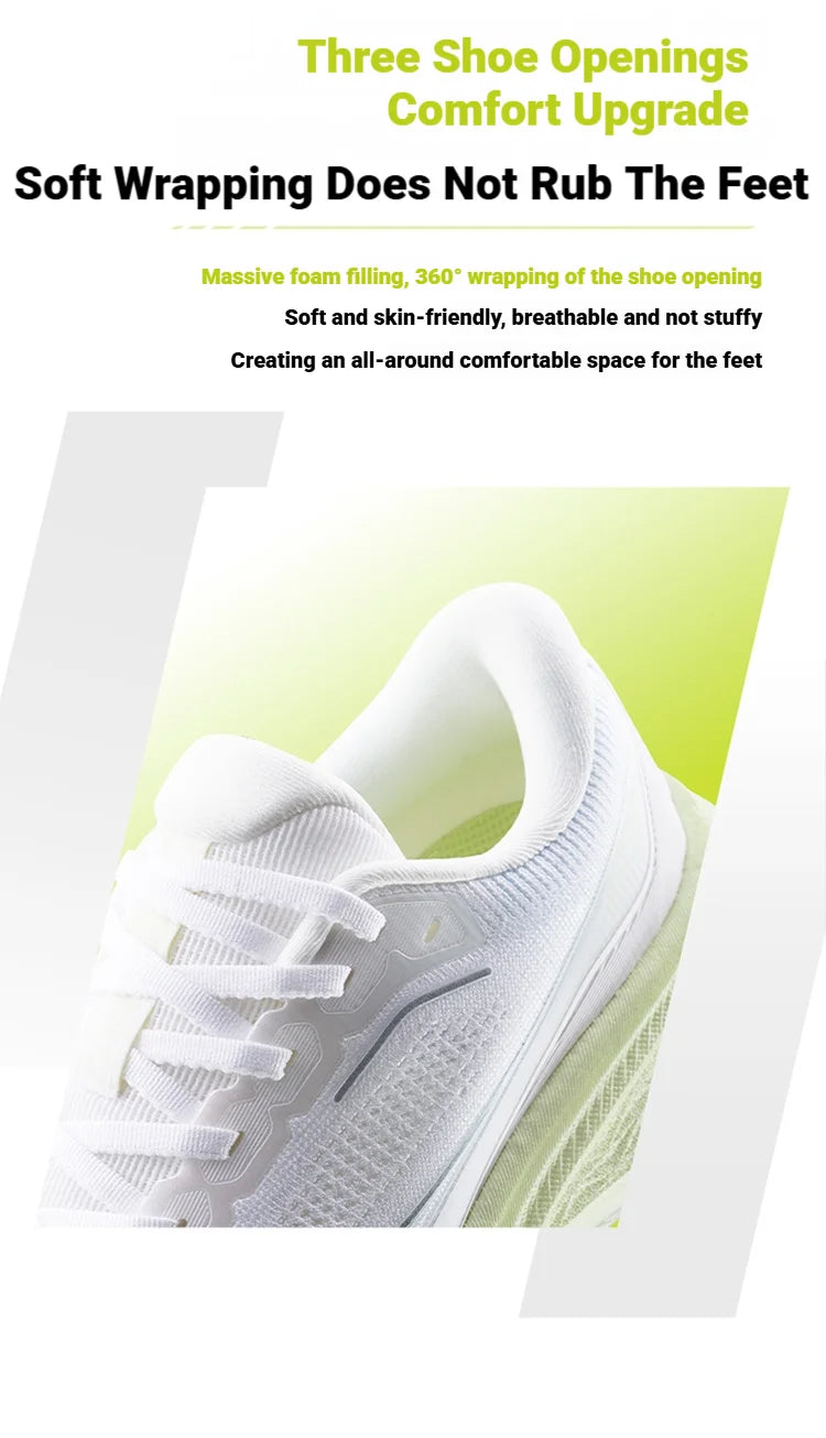 Xtep 2000km Plus Running Shoes Women's 2025 Spring Lightweight Anti-slip Wear-Resistant Training Jogging Sneakers 875318110009