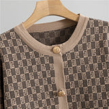 Elegant 3-Piece Geometric Knit Set – USA Made Quality