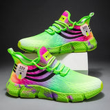 Unisex Colorful Fashion Running Shoes – Non-Slip Casual Walking Sneakers
