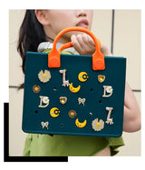 EVA Large Leather Shoulder Bag Handbag Tote Bag Storage for Women Casual Waterproof Beach Bag Hole Fit Charm Fashion Storage Bag