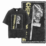 G24 Exclusive Big Size Cool Cotton Men's COOLMIND Printed Graphic T-shirt | Acid Washed Streetwear O-neck Men's Tee Tshirt