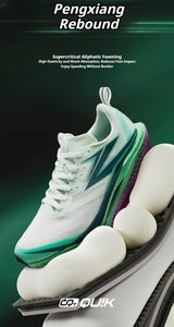 361 Degrees Flame 4 ET Men's Running Shoes Racing Marathon Rebound Breathable Cushioning Male Sneakers 672612223