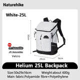 Naturehike Backpack Man Women 25L 30L Large Capacity Shoulder Bag Outdoor Climbing Hiking Portable Lightweight Waterproof Bag