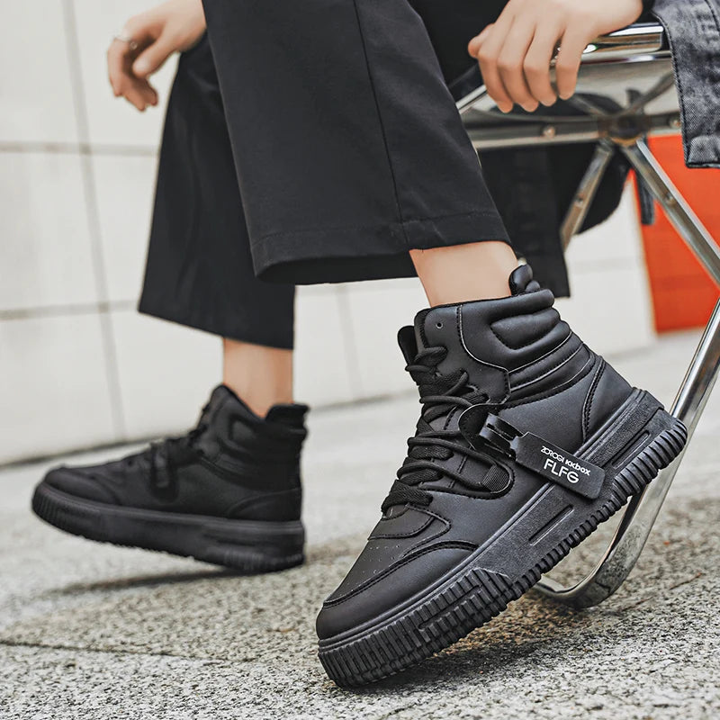 Casual High Top Skateboard Sneakers for Men & Women