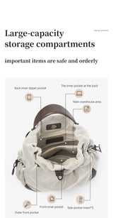 LA FESTIN Original Brand Backpack 2025 New Travel Bags for Woman Casual Tote Bags Large Capacity School Bag Shoulder Bag