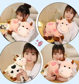 Kawaii Spotted Cow Plush Toy
