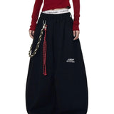 Men's Wide-Leg Baggy Pants