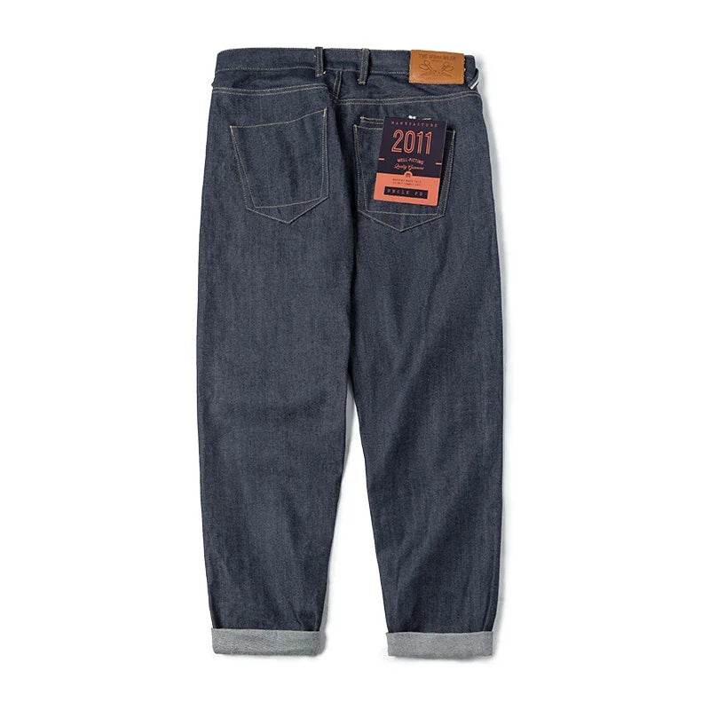 MADEN 13.5oz Selvedge Raw Denim Jeans – Men's Straight Fit